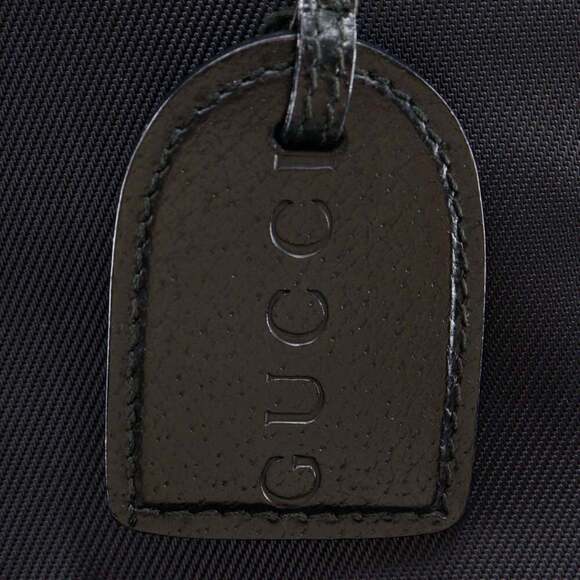 GUCCI Black Leather Backpack main image 12